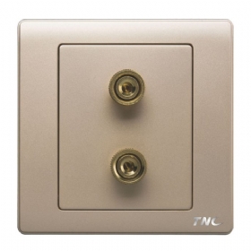 Ổ cắm loa đơn Q5801SBG